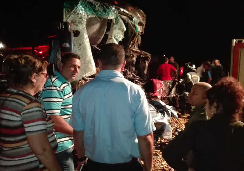 accidente de transito, Jatibonico, Hospital Provincial, Sancti Spíritus