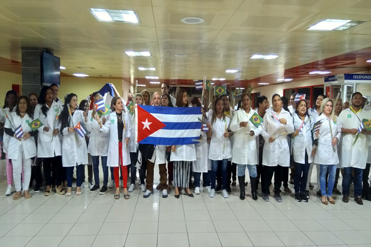 Más médicos, Brasil, Cuba