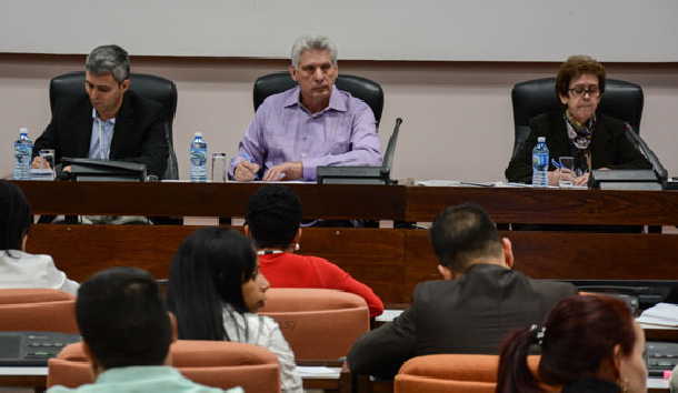 cuba, parlamento cubano, asamblea nacional del poder popular, informatizacion de la sociedad, mjiguel diaz-canel, presidente de cuba