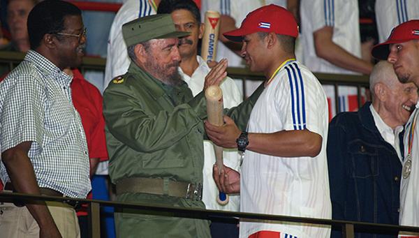 cuba, beisbol, fidel castro, frederich cepeda