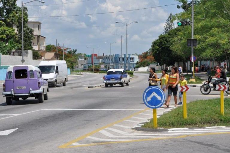 sancti spiritus, accidente de transito, policia nacional revolucionaria, pnr, transito