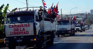 cuba, caravana de la libertad, una sola revolucion, revolucion cubana, fidel castro