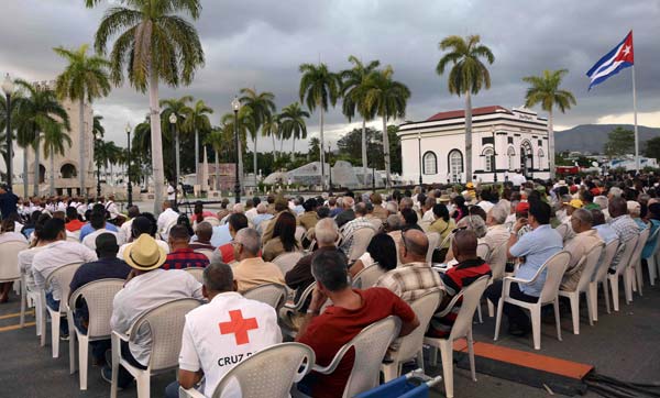 cuba, revolucion cubana, una sola revolucion, santiago de cuba, raul castro, santa ifigenia, miguel diaz-canel, presidente de cuba