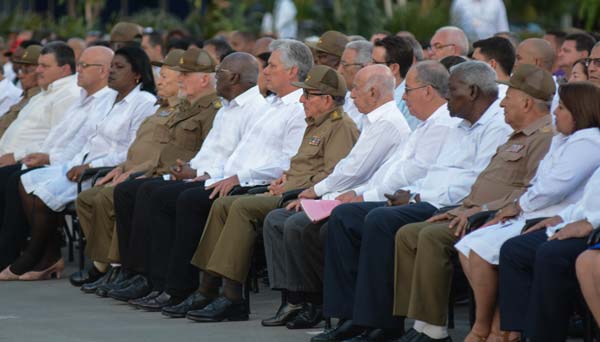 cuba, revolucion cubana, una sola revolucion, santiago de cuba, raul castro, santa ifigenia, miguel diaz-canel, presidente de cuba