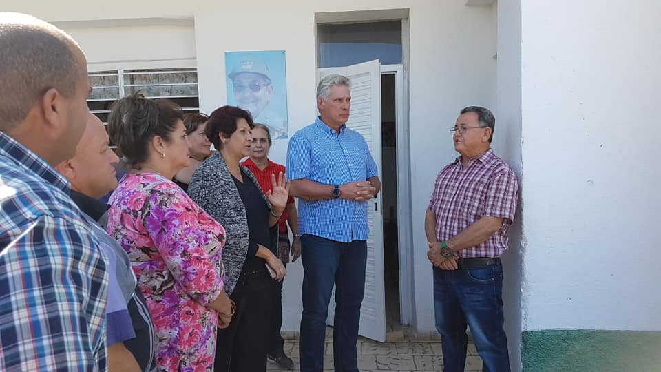 sancti Spíritus, presidente de cuba en sancti spiritus, miguel diaz-canel bermudez, la sierpe