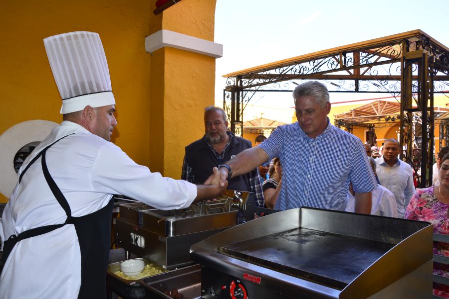 sancti Spíritus, presidente de cuba en sancti spiritus, miguel diaz-canel bermudez, trinidad