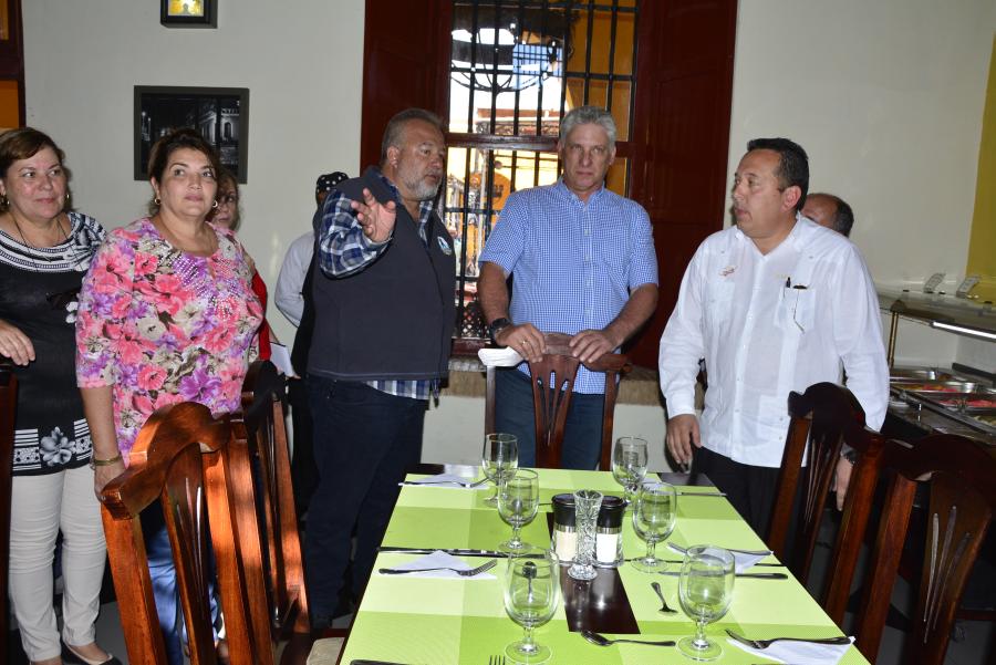 sancti Spíritus, presidente de cuba en sancti spiritus, miguel diaz-canel bermudez, trinidad