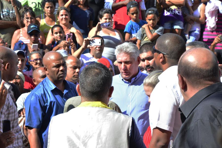 sancti Spíritus, presidente de cuba en sancti spiritus, miguel diaz-canel bermudez, trinidad