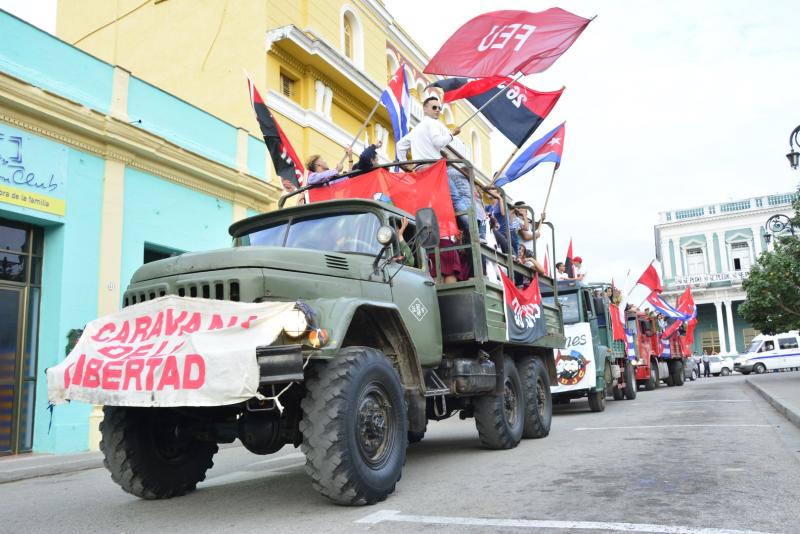 sancti spiritus, caravana de la libertad, fidel castro, #fidelporsiempre, una sola revolucion, revolucion cubana, ejercito rebelde