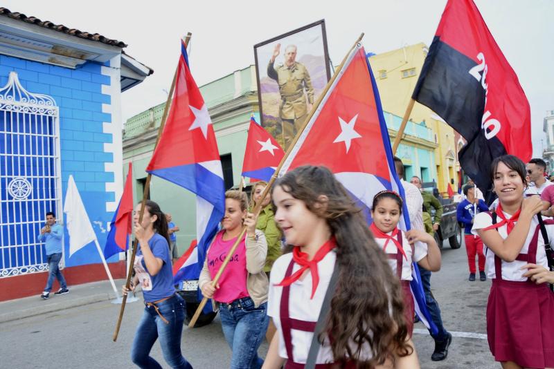 sancti spiritus, caravana de la libertad, fidel castro, #fidelporsiempre, una sola revolucion, revolucion cubana, ejercito rebelde