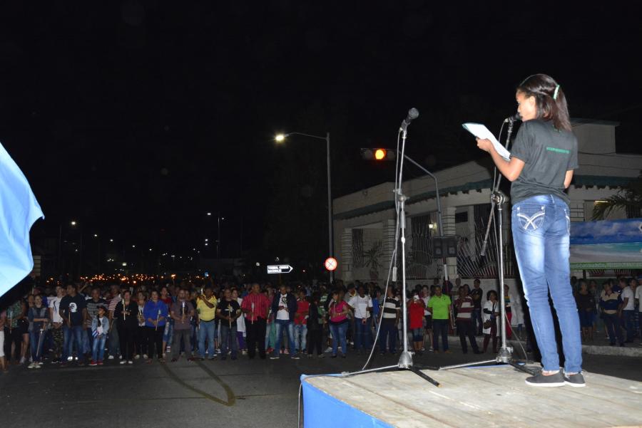 sancti spiritus, jose marti, marcha de las antorchas