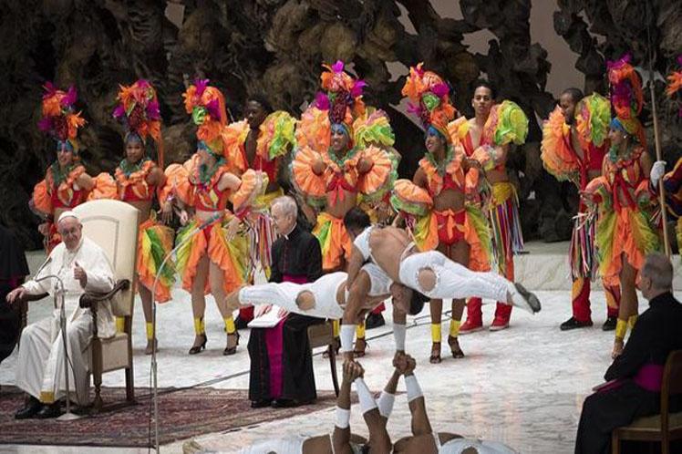 cuba, papa francisco, vaticano, circo nacional de cuba