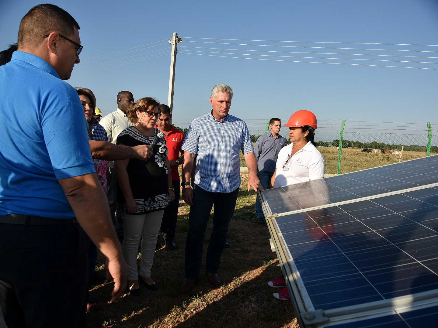 sancti Spíritus, presidente de cuba en sancti spiritus, miguel diaz-canel bermudez, la sierpe, sur del jibaro, empresa agroindustrial de granos