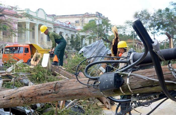 la habana, cuba, empresa electrica, electricidad, tornado