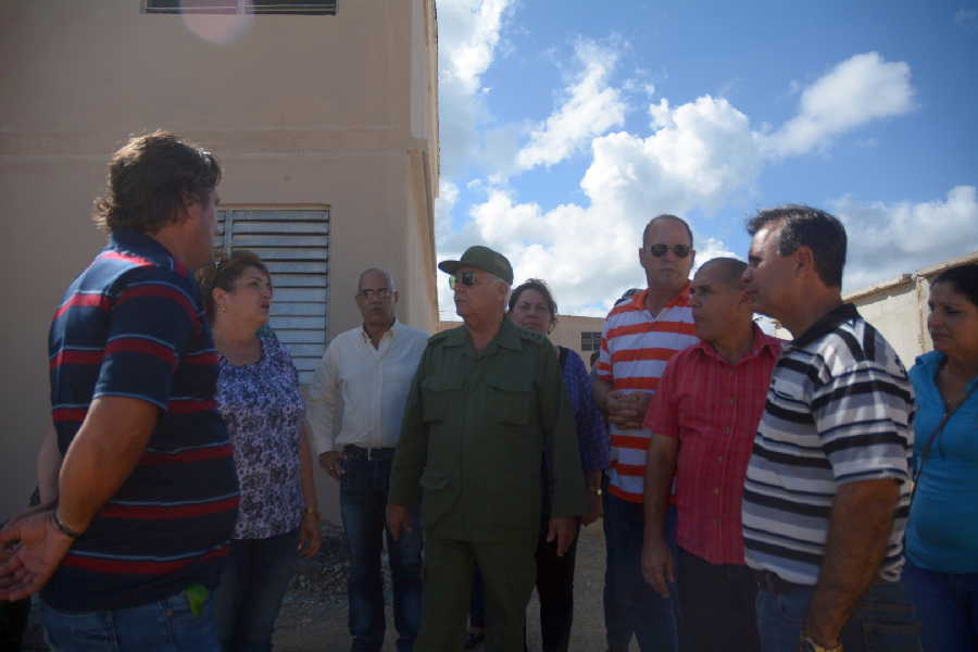 sancti spiritus, joaquin quintas sola, construccion de viviendas, huracan irma, yaguajay