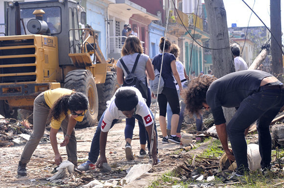 Tornado, La Habana, recuperación