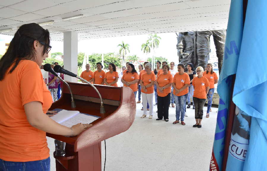 sancti spiritus, federacion de mujeres cubanas, fmc, X congreso de la fmc