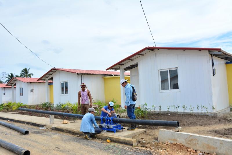 sancti spiritus, yaguajay, huracan irma, consruccion de viviendas