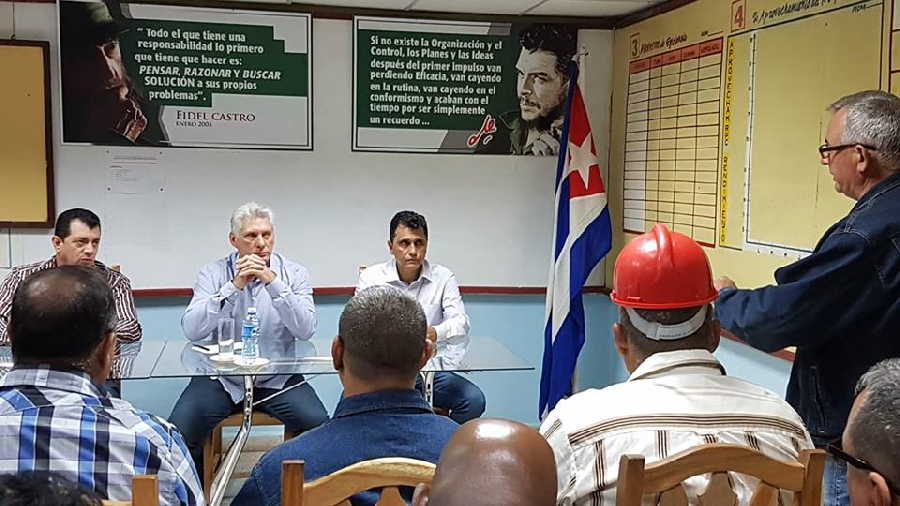 las tunas, presidente de cuba, miguel diaz-canel bermudez