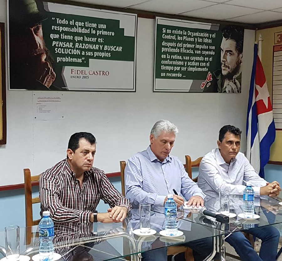 las tunas, presidente de cuba, miguel diaz-canel bermudez