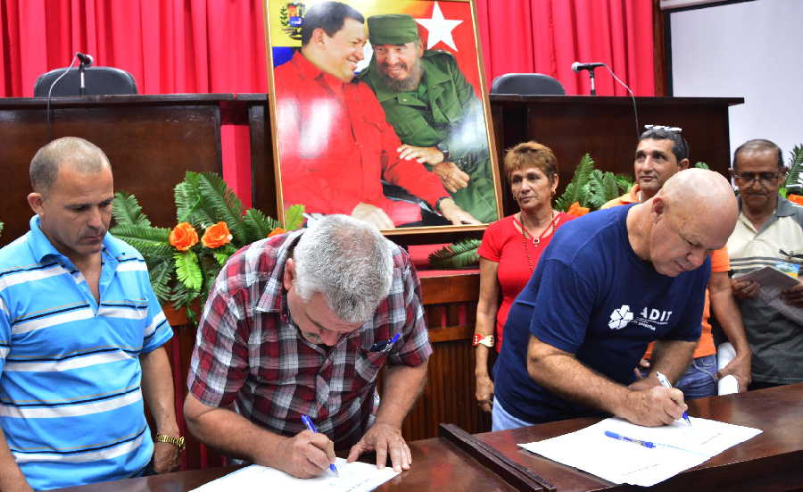 sancti spiritus, cuba, venezuela, todossomosvenezuela, injerencia, asamblea provincial del poder popular