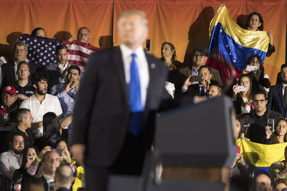 Donald Trump. EE.UU., Venezuela, Cuba