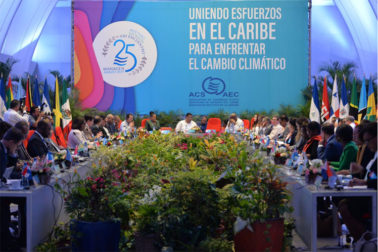 La Declaración de Managua debe ser aprobada este viernes en la Cumbre de la Asociación de Estados Caribeños. Foto: PL.