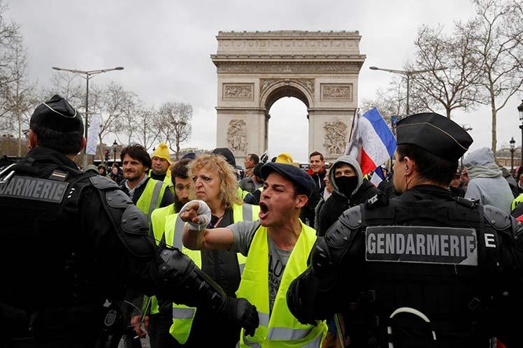 francia, huelga, chalecos amarillos