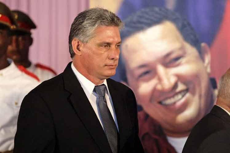 hugo chavez, miguel diaz canel