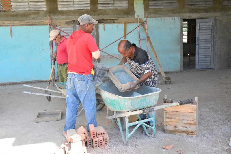 trinidad, educacion, reparación de centros educacionales, esbu, secundaria basica