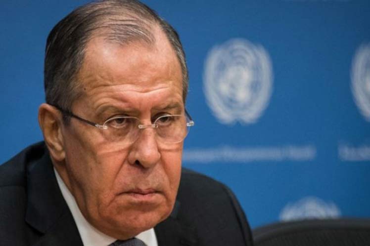 La teoría y la práctica de los 'patios traseros', en general, son ofensivas, aseguró Lavrov. (Foto: PL)