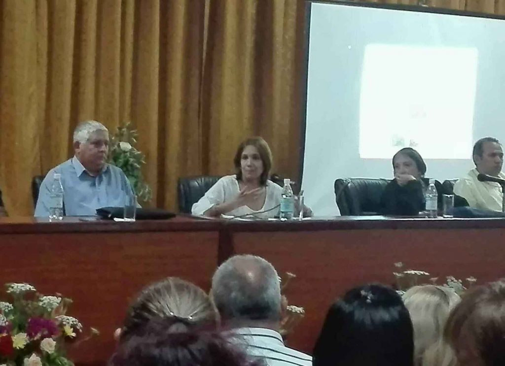 "Estamos legislando en nombre del pueblo", aseguró Ana María Mari Machado, vicepresidenta del Parlamento cubano. (Foto: Minoska Cadalso)