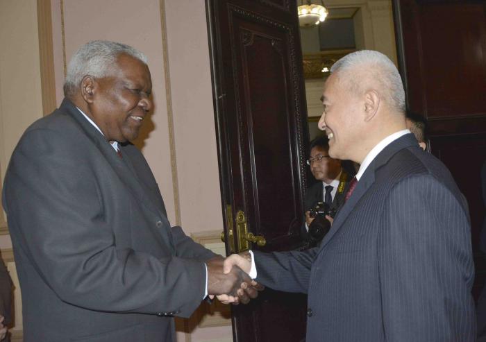 Lazo recibió a Shao Hong, vicepresidente de la Conferencia Consultiva Política del Pueblo Chino. (Foto: Tony Hernández)