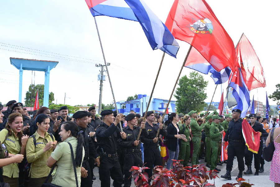 sancti spiritus, union de jovenes comunistas, ujc, 4 de abril, organizacion de pioneros jose marti, XI congreso de la ujc