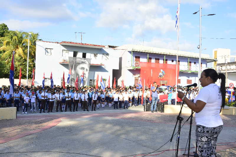 sancti spiritus, union de jovenes comunistas, ujc, 4 de abril, organizacion de pioneros jose marti, XI congreso de la ujc