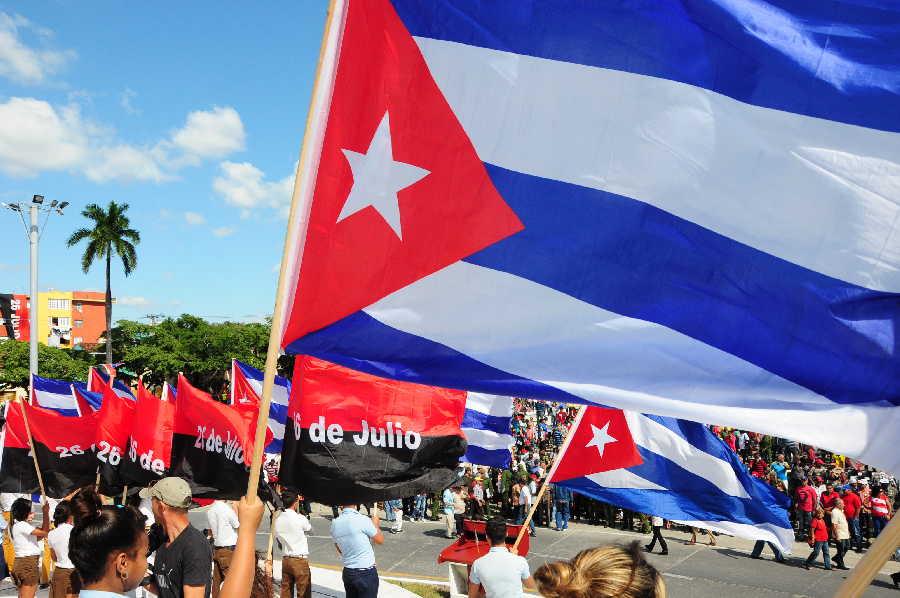 sancti spiritus, primero de mayo, dia internacional de los trabajadores