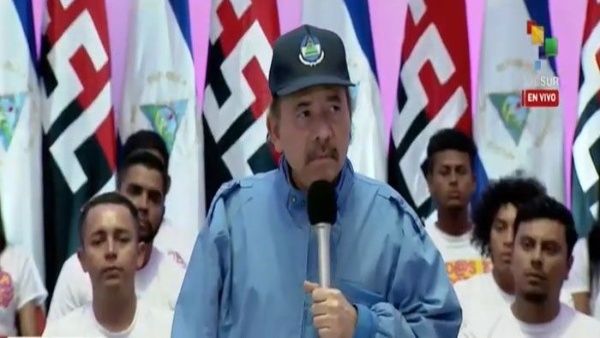 Ortega aseveró que "la lucha por la paz es una lucha permanente" ante las sanciones de EE.UU. contra naciones soberanas. (Foto: TeleSUR)