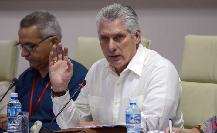 cuba, parlamento cubano, miguel diaz-canel, presidente de cuba, comisiones permanentes de trabajo de la asamblea nacional del poder popular