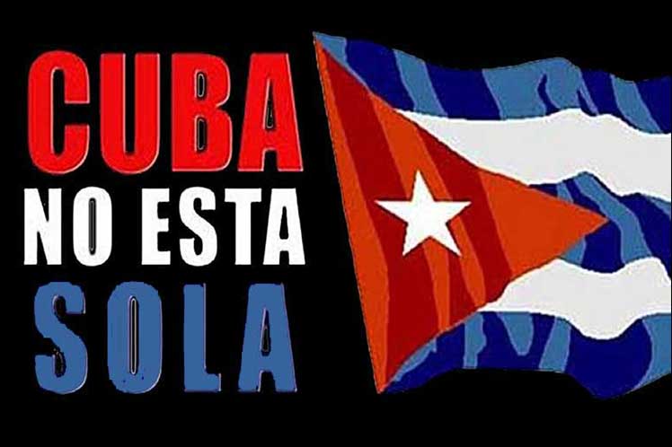 Entre las muestras solidarias hacia Cuba, se incluyen mensajes de Rusia y China.