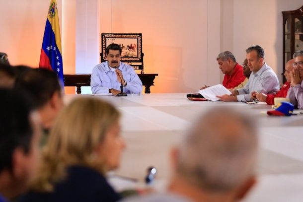  'Estamos en Noruega conversando con el sector extremista sobre los asuntos del país', subrayó Maduro. (Foto: Prensa Presidencial)