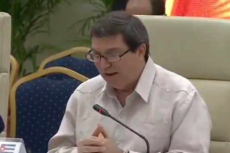 cuba, bruno rodriguez parrilla, canciller cubano, bloqueo de eeuu a cuba