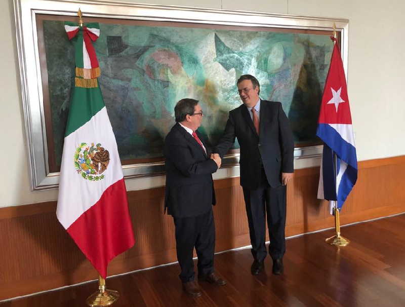 cuba, mexico, bruno rodriguez, canciller cubano