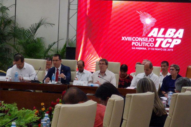 cuba, consejo del alba-tcp, alba-tcp, bruno rodriguez, venezuela, paz, america latina