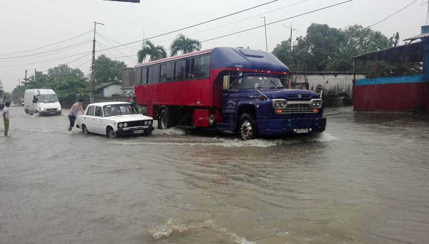 sancti spiritus, lluvias intensas en sancti spiritus, centro meteorologico provincial