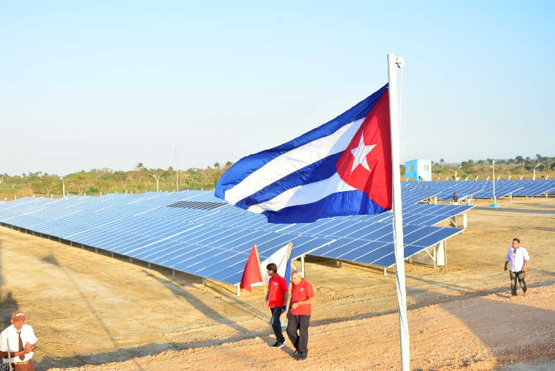 sancti spiritus, empresa electrica, yaguajay, mayajigua, parque solar fotovoltaico, 