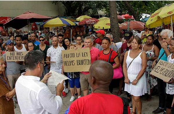 cuba, ley helms-burton, donald trump, artesania