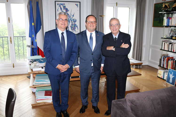 cuba, francia, eusebio leal, François Hollande 