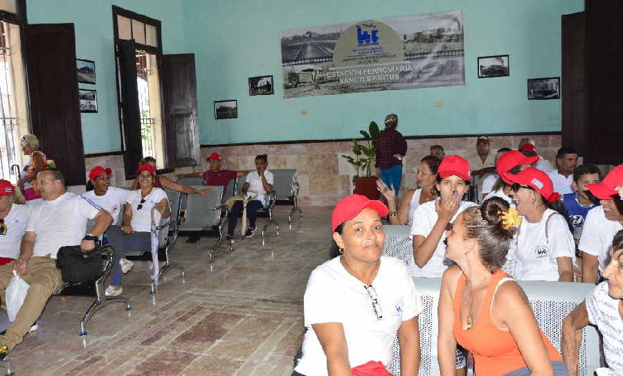 sancti spiritus, aniversario 505 de sancti spiritus, ferrocarriles