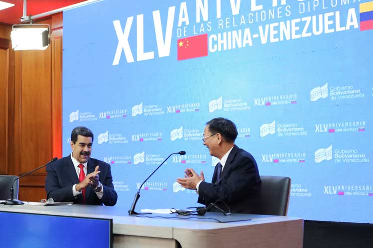 Maduro destacó que la alianza entre ambas naciones tomó impulso y se consolidó. (Foto: PL)