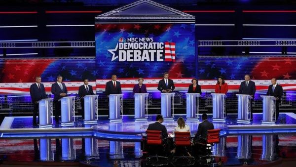 El debate de los candidatos demócratas fue celebrado en la ciudad de Miami, Florida. (Foto: TeleSUR)